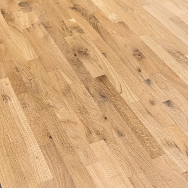 Panou din lemn masiv încleiat de stejar european, îmbinat în dinți, grosime 1.5″/38mm, clasa B/C
