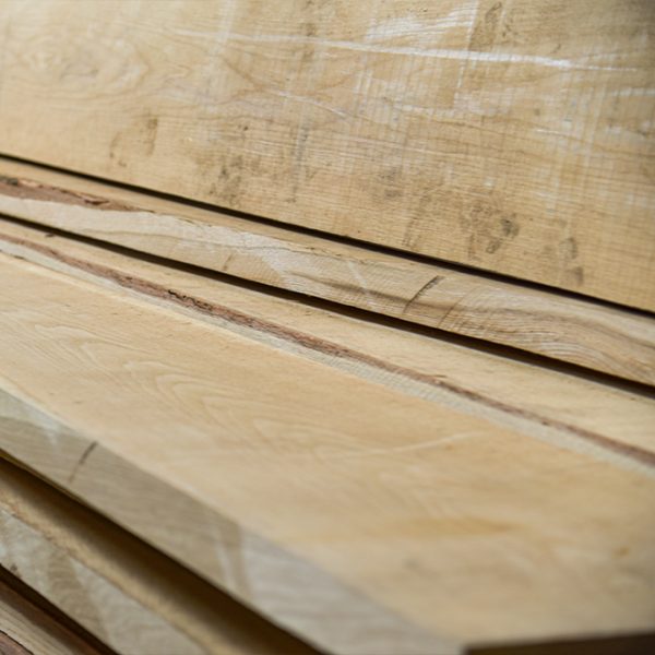 Europees eiken ruwgezaagd hout, dikte 50 mm (8/4"), F1F