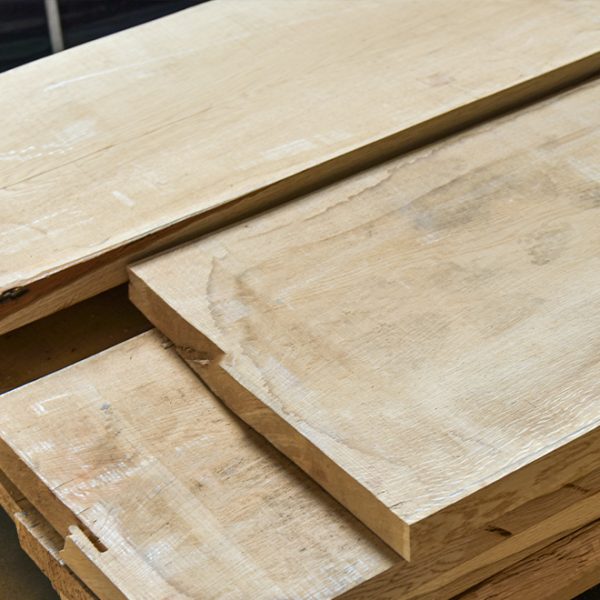 Europees eiken ruwgezaagd hout, dikte 50 mm (8/4"), F1F