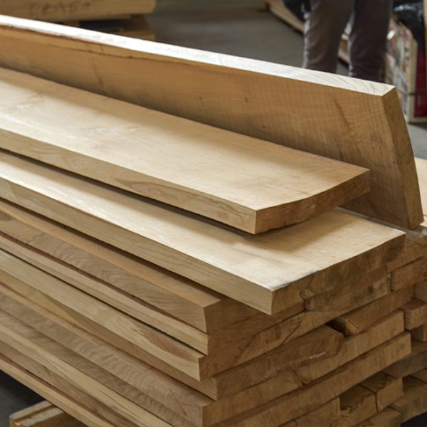 Europees eiken ruwgezaagd hout, dikte 50 mm (8/4"), F1F
