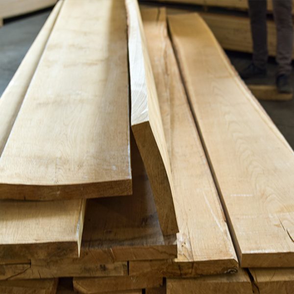 Europees eiken ruwgezaagd hout, dikte 50 mm (8/4"), F1F