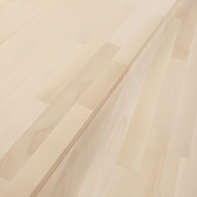 Maple Edge-Glued Solid Wood Panel, Finger Jointed, Thickness 0.75″/19mm, Grade 1
