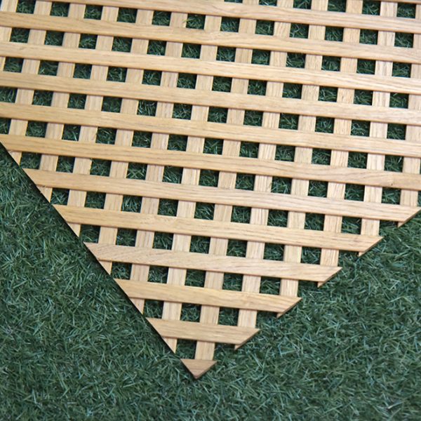 Decoratief eiken latwerk 5R