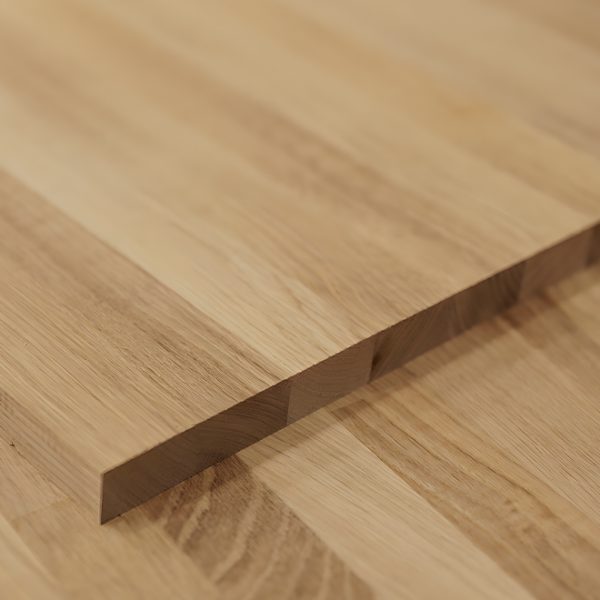 Punatammen liimapuulevy, sormijatkettu, paksuus 1.5″/38mm, laatuluokka B/B