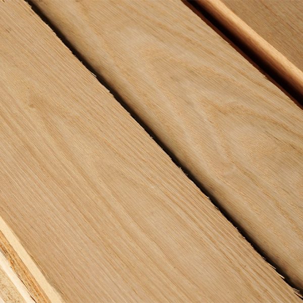 Legname segato grezzo quercia rossa, spessore 50 mm (8/4"), 1C
