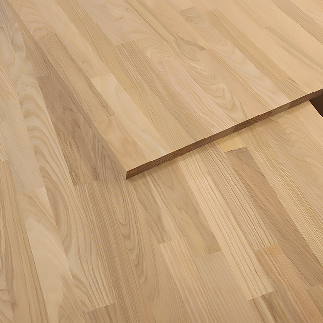 Spruce Edge-Glued Solid Wood Panel, Finger Jointed, Thickness 0.75″/19mm, Rustic Grade