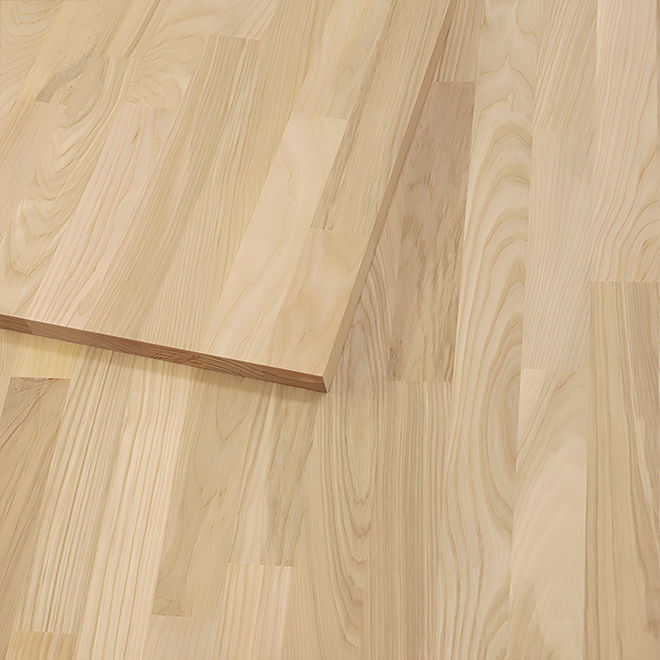 Spruce Edge-Glued Solid Wood Panel, Finger Jointed, Thickness 1.5″/38mm, Rustic Grade