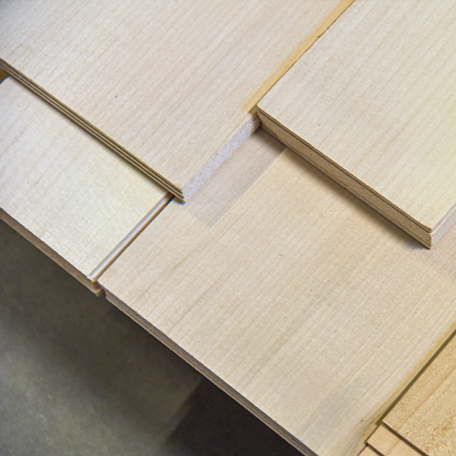 2mm Sawn Basswood Veneer, Grade A