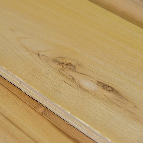 Piallaccio segato di acacia, 6mm, scelta Rustica