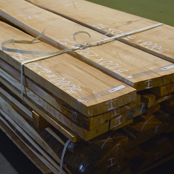 Legname segato grezzo acacia, spessore 50 mm (8/4"), 1C