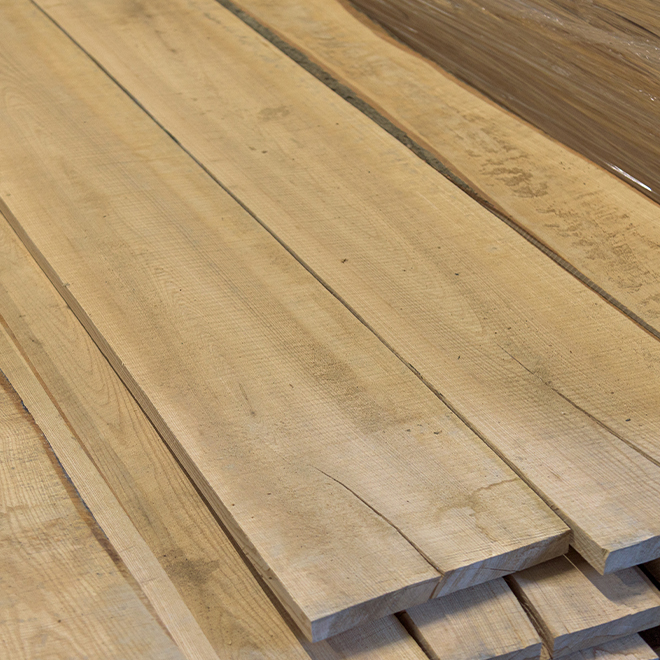 Ash Rough-Sawn Lumber, Thickness 50 mm (8/4"), 1C