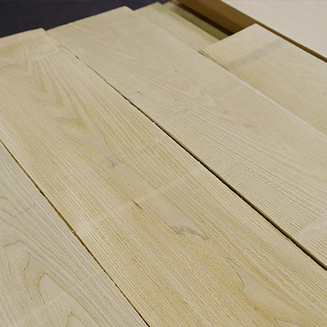 Basswood Rough-Sawn Lumber, Thickness 30 mm (5/4"), 1C