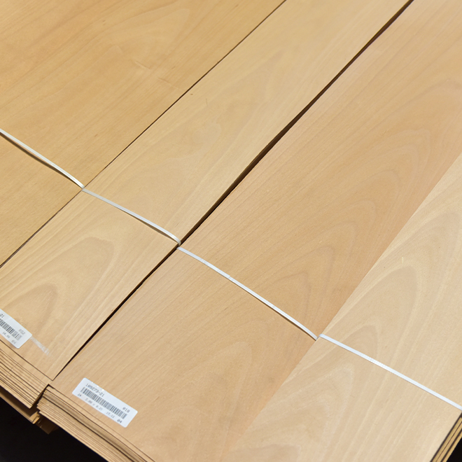 Beech Veneer A grade, from 0,52mm / 0.022"