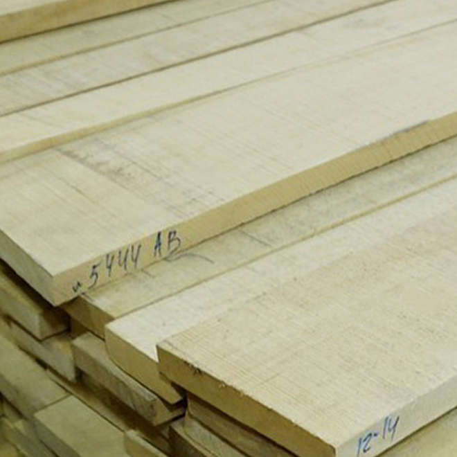 Hornbeam Rough-Sawn Lumber, Thickness 50 mm (8/4"), F1F